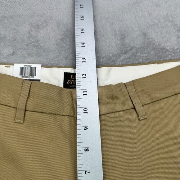 Levi's XX Chino Pants Mens 30x33 Wide Leg Cropped STA-Prest Cholo Pressed Khaki - Picture 12 of 15